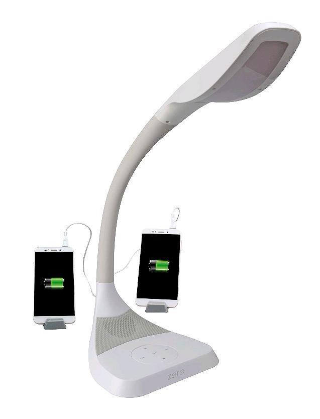 MEDIACOM M-LAMBT10W LAMPADA DA TAVOLO LED CON CHARGER …